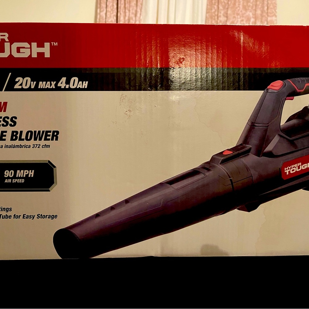 Hyper Tough Cordless Turbine Battery Powered Blower